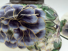 將圖片載入圖庫檢視器 土渕陶あん(陶あん窯) 白掛紫草花組飯碗