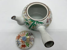 Load image into Gallery viewer, 京焼・清水焼 山本壹楽(壹楽窯) 彩花鳥急須