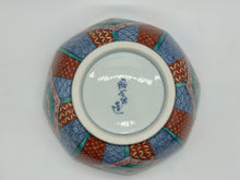 画像をギャラリービューアに読み込む, 京焼・清水焼 高野昭阿弥 華古紋六寸鉢