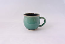 画像をギャラリービューアに読み込む, 京焼・清水焼 早川元観(観芙) カップ&ソーサー 緑水(りょくすい) 金彩