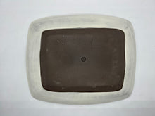 将图片加载到图库查看器,京焼・清水焼 土渕陶あん(陶あん窯) 白掛紫草花長角皿