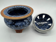 画像をギャラリービューアに読み込む, 京焼・清水焼 馬場京泉 染錦松竹梅香炉