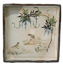 将图片加载到图库查看器,京焼・清水焼 俊山 花鳥乾山十二月角皿揃