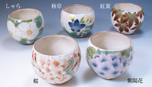 画像をギャラリービューアに読み込む, 土渕陶あん(陶あん窯) 花変わりお茶呑茶碗