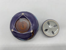 画像をギャラリービューアに読み込む, 京焼・清水焼 昇峰 交趾おしどり(紫)香炉