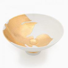 将图片加载到图库查看器,京焼・清水焼 SIONE HIRA-WAN :  ねがいごとはひとつだけ(ゴールド)