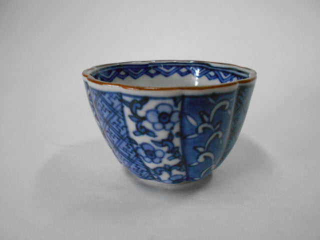 茶道具 青華 福禄寿 胴紐 祥瑞写 水指 平安 高野昭阿弥 造 ／ 染付 京焼 茶道具 青華 福禄寿 胴紐 祥瑞写 水指 平安 高野昭阿弥 造 ／ 染