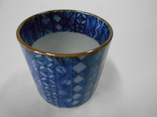 画像をギャラリービューアに読み込む, 京焼・清水焼 高野昭阿弥 染付縦祥瑞ぐい呑