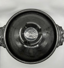 将图片加载到图库查看器,京焼・清水焼 土渕陶あん(陶あん窯) 黒釉八号京鍋