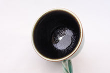 画像をギャラリービューアに読み込む, 京焼・清水焼 早川元観(観芙) カップ&ソーサー 緑水(りょくすい) 金彩