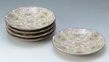 画像をギャラリービューアに読み込む, 京焼・清水焼 森里陶楽 紫翠紋銘々皿揃