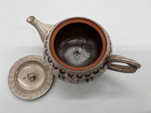 Load image into Gallery viewer, 京焼・清水焼 森里陶楽 紫彩華紋急須