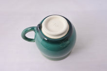 画像をギャラリービューアに読み込む, 京焼・清水焼 早川元観(観芙) カップ&ソーサー 緑水(りょくすい) 金彩