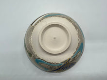 將圖片載入圖庫檢視器 京焼・清水焼 与山 仁清青海波抹茶碗