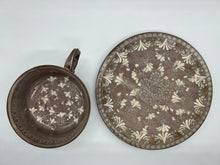 画像をギャラリービューアに読み込む, 京焼・清水焼 森里陶楽 紫翠紋・双花紅茶碗皿