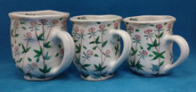将图片加载到图库查看器,京焼・清水焼 村田幸之介(六齋窯) 捻り藤袴マグカップ