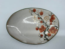 将图片加载到图库查看器,京焼・清水焼 土渕陶あん(陶あん窯) 白掛五草花楕円皿揃