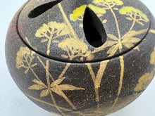 画像をギャラリービューアに読み込む, 京焼・清水焼 花月 武蔵野香炉(朱台付)