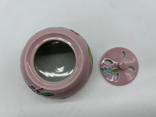 画像をギャラリービューアに読み込む, 京焼・清水焼 昇峰 交趾おしどり(ピンク)香炉