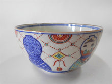 画像をギャラリービューアに読み込む, 京焼・清水焼 高野昭阿弥 色絵六瓢 小丼