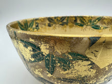 將圖片載入圖庫檢視器 京焼・清水焼 如山 金箔竹抹茶碗