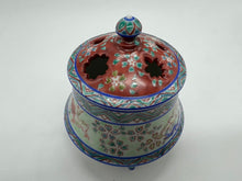 画像をギャラリービューアに読み込む, 京焼・清水焼 陶峰 正倉院香炉(帛紗付)