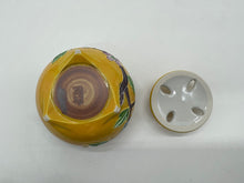 画像をギャラリービューアに読み込む, 京焼・清水焼 昇峰 黄交趾ふくろう香炉