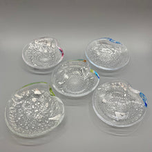 将图片加载到图库查看器,京焼・清水焼 荒木桜子 銀箔口巻箸置豆皿揃