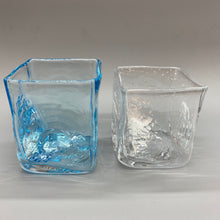 画像をギャラリービューアに読み込む, 京焼・清水焼 荒木桜子 ペア四角ロックグラス
