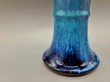 将图片加载到图库查看器,会津本郷焼 宗像利訓 翠彩掛分花瓶(A)