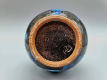 画像をギャラリービューアに読み込む, 会津本郷焼 宗像利訓 翠彩掛分花瓶(C)