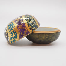 Load image into Gallery viewer, 京焼・清水焼 紀澤 金彩帯古紋ボンボニエール