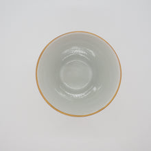 Load image into Gallery viewer, 京焼・清水焼 紀澤 金彩花絵(赤)口反フリーカップ