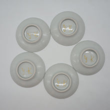 Load image into Gallery viewer, 京焼・清水焼 金澤由美子 五色蝶小皿セット