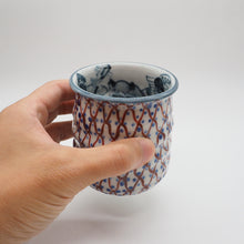 将图片加载到图库查看器,京焼・清水焼 村田幸之介(六齋窯) 七福神あみ湯呑