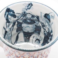 将图片加载到图库查看器,京焼・清水焼 村田幸之介(六齋窯) 七福神あみマグカップ