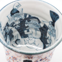 将图片加载到图库查看器,京焼・清水焼 村田幸之介(六齋窯) 七福神あみマグカップ