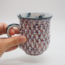 将图片加载到图库查看器,京焼・清水焼 村田幸之介(六齋窯) 七福神あみマグカップ