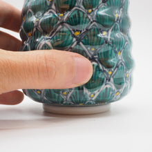 将图片加载到图库查看器,京焼・清水焼 村田幸之介(六齋窯) 山水松紋湯呑