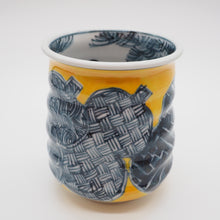 将图片加载到图库查看器,京焼・清水焼 村田幸之介(六齋窯) 雀六瓢湯呑