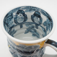 将图片加载到图库查看器,京焼・清水焼 村田幸之介(六齋窯) 雀六瓢マグカップ