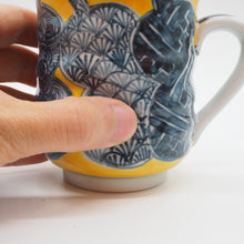 将图片加载到图库查看器,京焼・清水焼 村田幸之介(六齋窯) 雀六瓢マグカップ