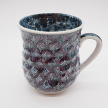 将图片加载到图库查看器,京焼・清水焼 村田幸之介(六齋窯) 山水紫七宝マグカップ
