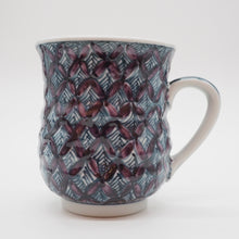 将图片加载到图库查看器,京焼・清水焼 村田幸之介(六齋窯) 山水紫七宝マグカップ