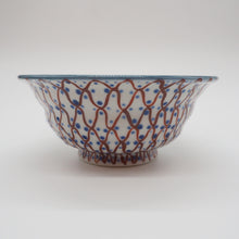 将图片加载到图库查看器,京焼・清水焼 村田幸之介(六齋窯) 七福神あみ茶漬(ご飯茶碗)