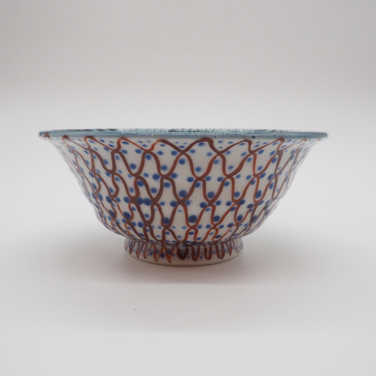 京焼・清水焼 村田幸之介(六齋窯) 山水あみ茶漬(ご飯茶碗) – SEIKADO