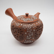 画像をギャラリービューアに読み込む, 常滑焼 舜園 急須(桜紋透かし)