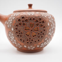 画像をギャラリービューアに読み込む, 常滑焼 舜園 急須(桜紋透かし)