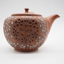 画像をギャラリービューアに読み込む, 常滑焼 舜園 急須(桜紋透かし)