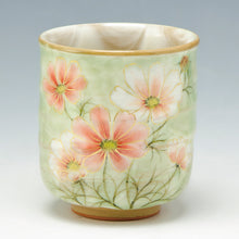 画像をギャラリービューアに読み込む, 土渕陶あん(陶あん窯) 花集い湯呑揃(飾棚付)
